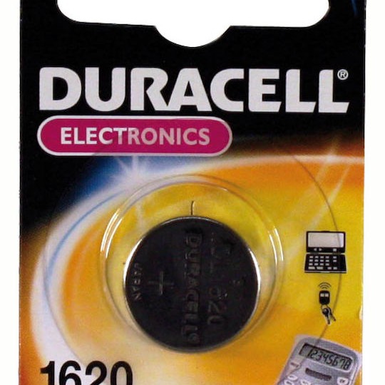 Duracell Electronics Μπαταρία Λιθίου Ρολογιών CR1620 3V 1τμχ