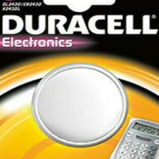 Duracell Electronics Μπαταρία Λιθίου Ρολογιών CR2430 3V 1τμχ