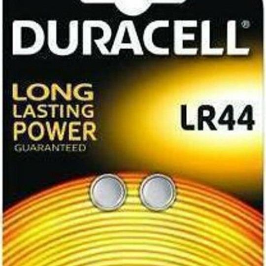 Duracell Long Lasting Power Αλκαλικές Μπαταρίες Ρολογιών LR44 1.5V 2τμχ