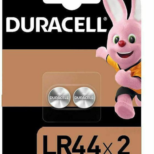 Duracell Long Lasting Power Αλκαλικές Μπαταρίες Ρολογιών LR44 1.5V 2τμχ