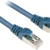 Sharkoon S/FTP Cat.6 Καλώδιο Δικτύου Ethernet 1.5m Μπλε