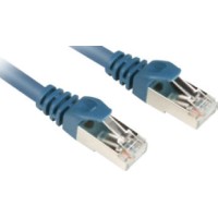 Sharkoon S/FTP Cat.6 Καλώδιο Δικτύου Ethernet 1.5m Μπλε