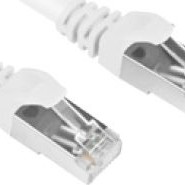 Sharkoon S/FTP Cat.6 Cable 1.5m Λευκό