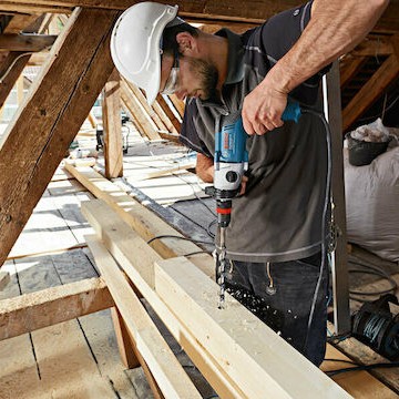 Bosch GBM 13-2 RE Κρουστικό Δράπανο 900W με Θήκη