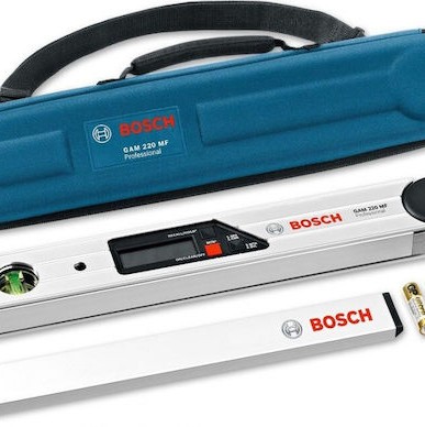 Bosch GAM 220 MF Ψηφιακό Γωνιόμετρο Μήκους 40εκ. με Μοιρογνωμόνιο και Αλφάδι