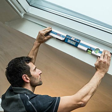 Bosch GIM 60 Αλφάδι Αλουμινίου Ηλεκτρονικό 60εκ. με 2 Μάτια