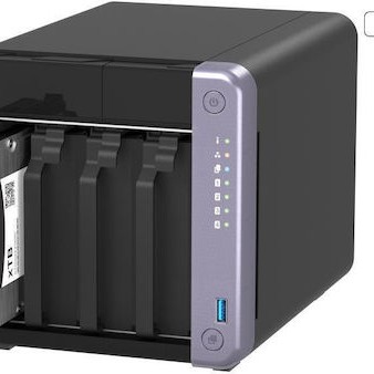 QNap TS-432X NAS Tower με 4 θέσεις για SSD και 2 θύρες Ethernet