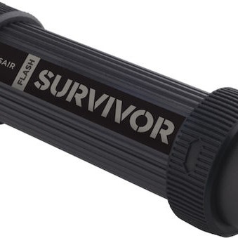Corsair Flash Survivor Stealth 64GB USB 3.0 Stick Μαύρο