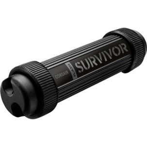 Corsair Flash Survivor Stealth 64GB USB 3.0 Stick Μαύρο