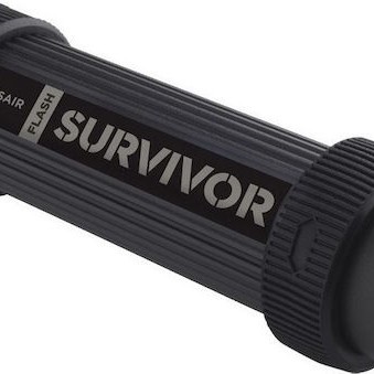 Corsair Flash Survivor Stealth 256GB USB 3.0 Stick Μαύρο