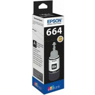 Epson 664 Γνήσιο Μελάνι Εκτυπωτή InkJet Μαύρο (C13T664140)