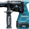 Makita Κρουστικό Σκαπτικό Πιστολέτο Μπαταρίας Brushless 18V 2x5Ah με Υποδοχή SDS Plus / Ταχείας
