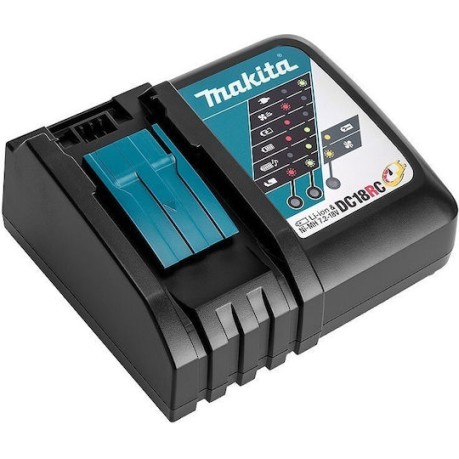 Makita Κρουστικό Σκαπτικό Πιστολέτο Μπαταρίας Brushless 18V 2x5Ah με Υποδοχή SDS Plus / Ταχείας