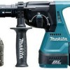 Makita Κρουστικό Σκαπτικό Πιστολέτο Μπαταρίας Brushless 18V 2x5Ah με Υποδοχή SDS Plus / Ταχείας