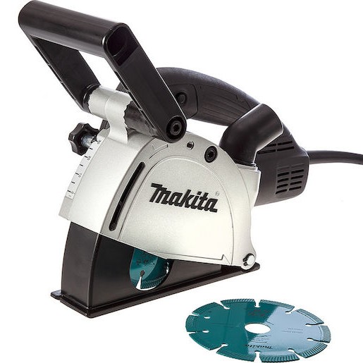 Makita Φρέζα Αυλακώσεων με Σύστημα Αναρρόφησης