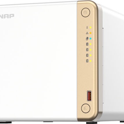 QNap TS-462-2G NAS Tower με 4 θέσεις για HDD/SSD
