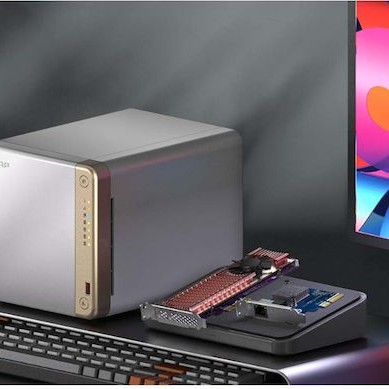 QNap TS-462-2G NAS Tower με 4 θέσεις για HDD/SSD