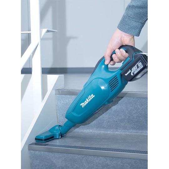 Makita Επαναφορτιζόμενη Σκούπα 2 σε 1 Stick & Χειρός Χωρίς Φορτιστή & Μπαταρία Μπλε DCL182Z