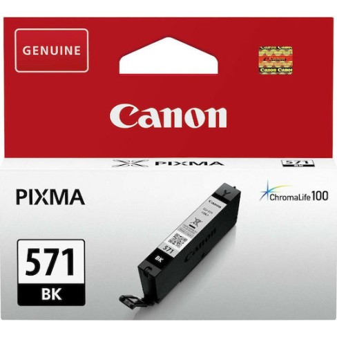 Canon CLI-571 Γνήσιο Μελάνι Εκτυπωτή InkJet Μαύρο (0385C001)
