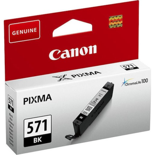 Canon CLI-571 Γνήσιο Μελάνι Εκτυπωτή InkJet Μαύρο (0385C001)