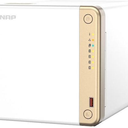 QNap TS-462-4G NAS Tower με 4 θέσεις για HDD/SSD