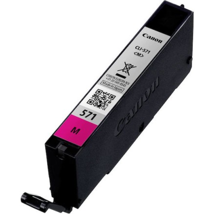 Canon CLI-571 Γνήσιο Μελάνι Εκτυπωτή InkJet Ματζέντα (0387C001)