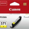 Canon CLI-571 Γνήσιο Μελάνι Εκτυπωτή InkJet Κίτρινο (0388C001)