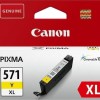 Canon CLI-571XL Γνήσιο Μελάνι Εκτυπωτή InkJet Κίτρινο (0334C001)