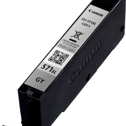 Canon CLI-571XL Γνήσιο Μελάνι Εκτυπωτή InkJet Γκρι (0335C001)