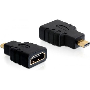 DeLock Μετατροπέας micro HDMI male σε HDMI female (65242)
