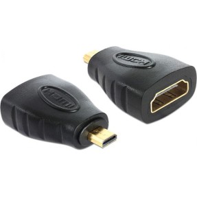 DeLock Μετατροπέας micro HDMI male σε HDMI female (65242)