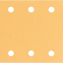 Bosch Φύλλο Λείανσης Παλμικού Τριβείου K240 με 8 Τρύπες 186x93mm Σετ 50τμχ