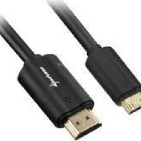 Sharkoon HDMI 2.0 Cable HDMI male - mini HDMI male 1m Μαύρο