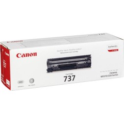 Canon 737 Γνήσιο Toner Laser Εκτυπωτή Μαύρο 2400 Σελίδων (9435B002)