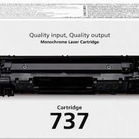 Canon 737 Γνήσιο Toner Laser Εκτυπωτή Μαύρο 2400 Σελίδων (9435B002)