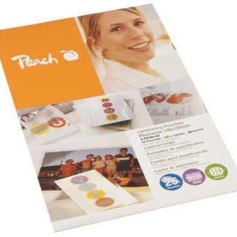 Peach Ζελατίνες Πλαστικοποίησης A5 125 microns