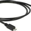 DeLock Angle (90°) USB 2.0 to micro USB Cable Μαύρο 1m (83535)