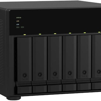 QNap TS-673A-SW5T NAS Tower με 6 θέσεις για HDD/SSD και 2 θύρες Ethernet