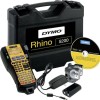 Dymo Rhino 5200 Kit Ηλεκτρονικός Ετικετογράφος Χειρός σε Κίτρινο Χρώμα