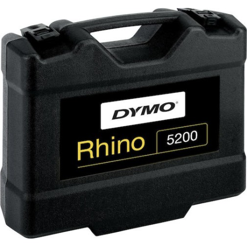 Dymo Rhino 5200 Kit Ηλεκτρονικός Ετικετογράφος Χειρός σε Κίτρινο Χρώμα
