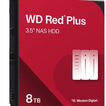 Western Digital Red Plus 8TB HDD Σκληρός Δίσκος 3.5