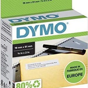 Dymo 11355 500 Αυτοκόλλητες Ετικέτες σε Ρολό για Εκτυπωτή Ετικετών 51x19mm