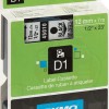 Dymo 45010 Ταινία Ετικετογράφου 7m x 12mm σε Διάφανο Χρώμα