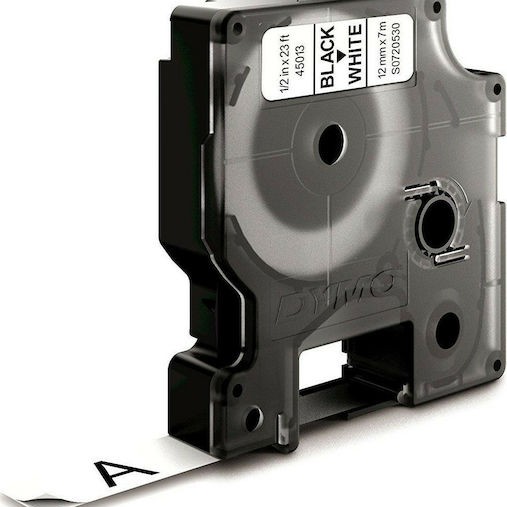 Dymo 45013 Ταινία Ετικετογράφου 7m x 12mm σε Λευκό Χρώμα