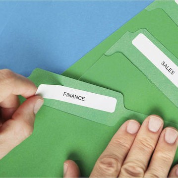 Dymo 45013 Ταινία Ετικετογράφου 7m x 12mm σε Λευκό Χρώμα