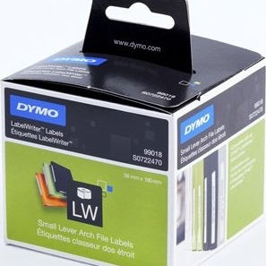 Dymo 99018 110 Αυτοκόλλητες Ετικέτες σε Ρολό για Εκτυπωτή Ετικετών 190x38mm