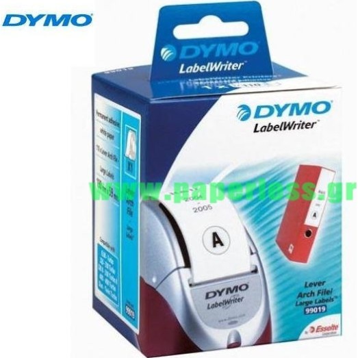 Dymo E4DIY99019 110 Αυτοκόλλητες Ετικέτες σε Ρολό για Εκτυπωτή Ετικετών Dymo LW 310, LW 320, LW 330, LW 400, LW 450, & LW 4XL 190x59mm