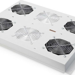 Digitus Roof Cooling Unit for Unique Server Cabinets Λευκό (DN-19 FAN-4-SRV)