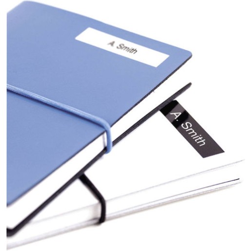 Dymo Ταινία Ετικετογράφου 7m x 12mm σε Μαύρο Χρώμα