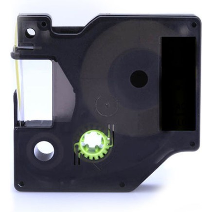 Dymo Ταινία Ετικετογράφου 7m x 12mm σε Μαύρο Χρώμα